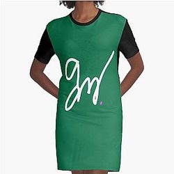 Gavin Magnus lgoo Graphic T-Shirt Dress