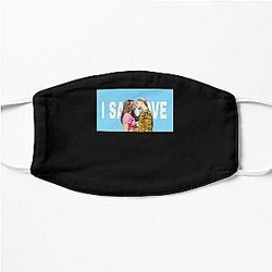gavin magnus i say love Flat Mask