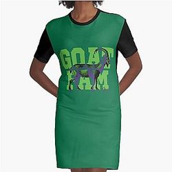 Gavin Magnus - Goat Fam Graphic T-Shirt Dress