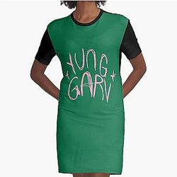Official gavin Magnus Merch Yung Garv Graphic T-Shirt Dress
