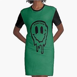 Gavin magnus line merch goat fam LA gold Graphic T-Shirt Dress
