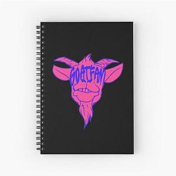 Vintage Gavin Magnus Merch Gavin Magnus Cubes Goat Fam  Spiral Notebook