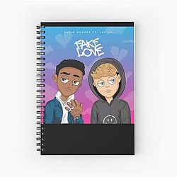 gavin magnus fake love Spiral Notebook
