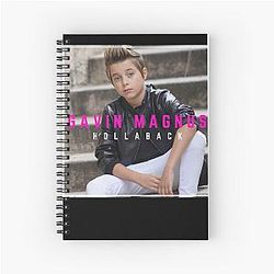 gavin magnus hollaback Spiral Notebook