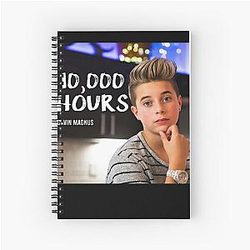 gavin magnus 10,000 hours Spiral Notebook