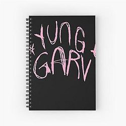 Official gavin Magnus Merch Yung Garv Spiral Notebook