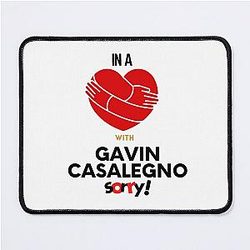In a relationship with Gavin Casalegno Mouse Pad