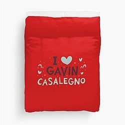 I Love Gavin Casalegno Duvet Cover