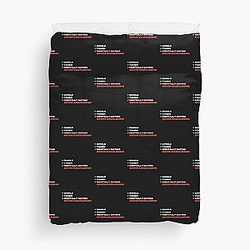 Mentally Dating Gavin Casalegno White Duvet Cover