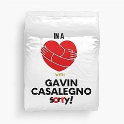 In a Relationship with Gavin Casalegno Duvet Cover