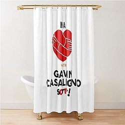 In a Relationship With Gavin Casalegno Shower Curtain