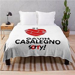 In a relationship with Gavin Casalegno Throw Blanket