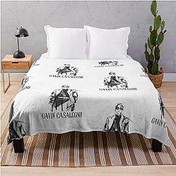 Gavin Casalegno, Jeremiah Lover Fans Digital Art Design Throw Blanket