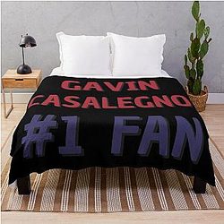 Gavin Casalegno Fan Throw Blanket