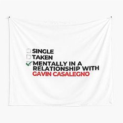 Mentally in a relationship with Gavin Casalegno Tapestry