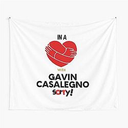 In a relationship with Gavin Casalegno Tapestry