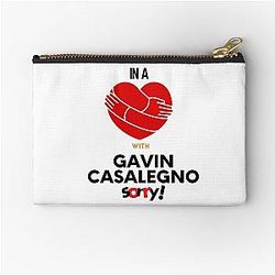 In a Relationship with Gavin Casalegno Sorry Zipper Pouch