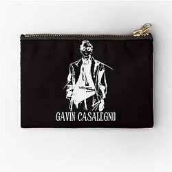 Gavin Casalegno fans Digital ART Design paint Trending WHITE Zipper Pouch
