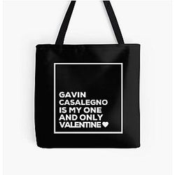 Gavin Casalegno Is My One Valentine All Over Print Tote Bag
