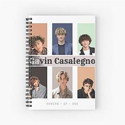 Gavin Casalegno Wear Your Love in Style Spiral Notebook