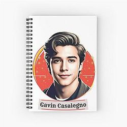 Gavin Casalegno: Love for True Fans Spiral Notebook