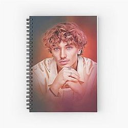 Gavin Casalegno Jeremiah lover fans Digital Art Design Spiral Notebook