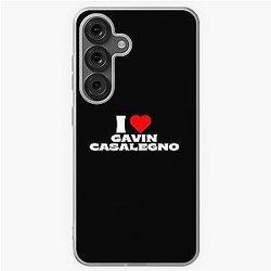 I Love Gavin Casalegno White Font Samsung Galaxy Soft Case