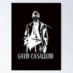 Gavin Casalegno Jeremiah lover fans Digital Art Design Trending WHITE Poster