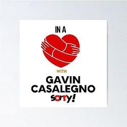 In a relationship with Gavin Casalegno Sorry poster
