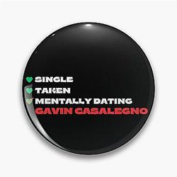 Mentally Dating Gavin Casalegno with White Pins