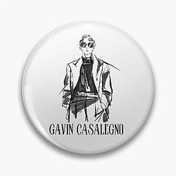 Gavin Casalegno fans Digital Art Design paint Pin