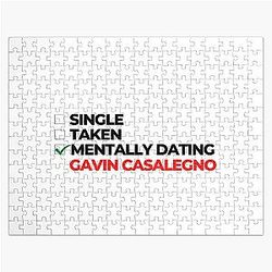 Mentally Dating Gavin Casalegno Jigsaw Puzzle