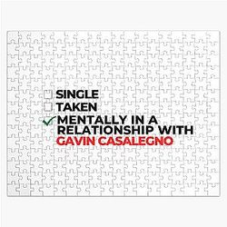 Mentally In a Relationship with Gavin Casalegno Jigsaw Puzzle