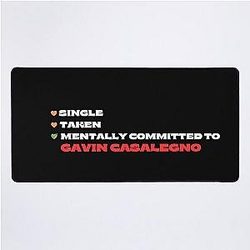 Mentally Committed To Gavin Casalegno Desk Mat