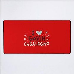 I Love Gavin Casalegno Desk Mat