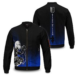Attack On Titan Jackets - Mikasa Semblance Bomber Jacket FH0709