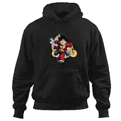 Luffy Gear 5 - Epic Anime T-Shirt Design Hoodies