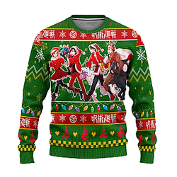 Jujutsu Kaisen Anime Characters Custom Ugly Christmas Sweater Gift