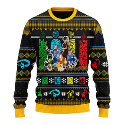 Ugly Christmas Sweater Holiday Gift Avatar The Last Airbender