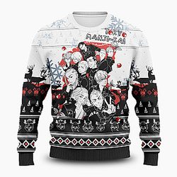 Tokyo Revengers Sweaters - Toman Xmas Unisex Wool Sweater FH0709