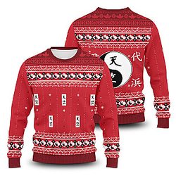 Tokyo Revengers Sweaters - Tenjiku Xmas Unisex Wool Sweater FH0709