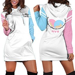 Re Zero Hoodie Dress - Re: Zero Rem Ram Hoodie Dress FH0709