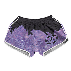 Naruto Shorts - Sasuke Armor Women Beach Shorts FH0709