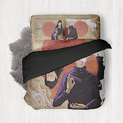 Jujutsu Kaisen Beddings - Gojo x Geto Cozy Bedding Set FH0709
