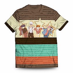 Jujutsu Kaisen T-shirts - Retro JJK Unisex T-Shirt FH0709