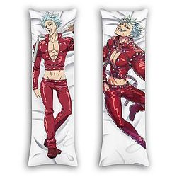 Ban Body Pillow Dakimakura Cover Custom The Seven Deadly Sins Anime Gifts OT2102