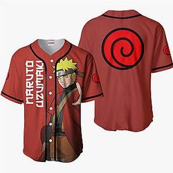 Naruto Uzumaki Sage Baseball Jersey Shirts Custom Naruto Anime OT2102