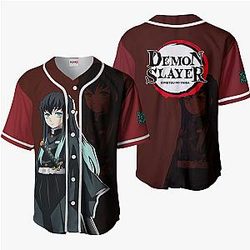 Muichiro Tokito Baseball Jersey Shirts Custom Kimetsu Anime OT2102
