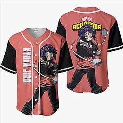 Kyoka Jiro Baseball Jersey Shirts Custom My Hero Academia Anime OT2102