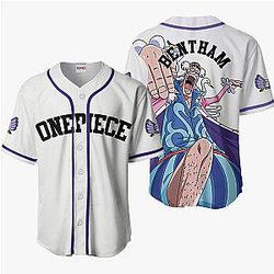 Bentham Baseball Jersey Shirts One Piece Custom Anime For Fans OT2102